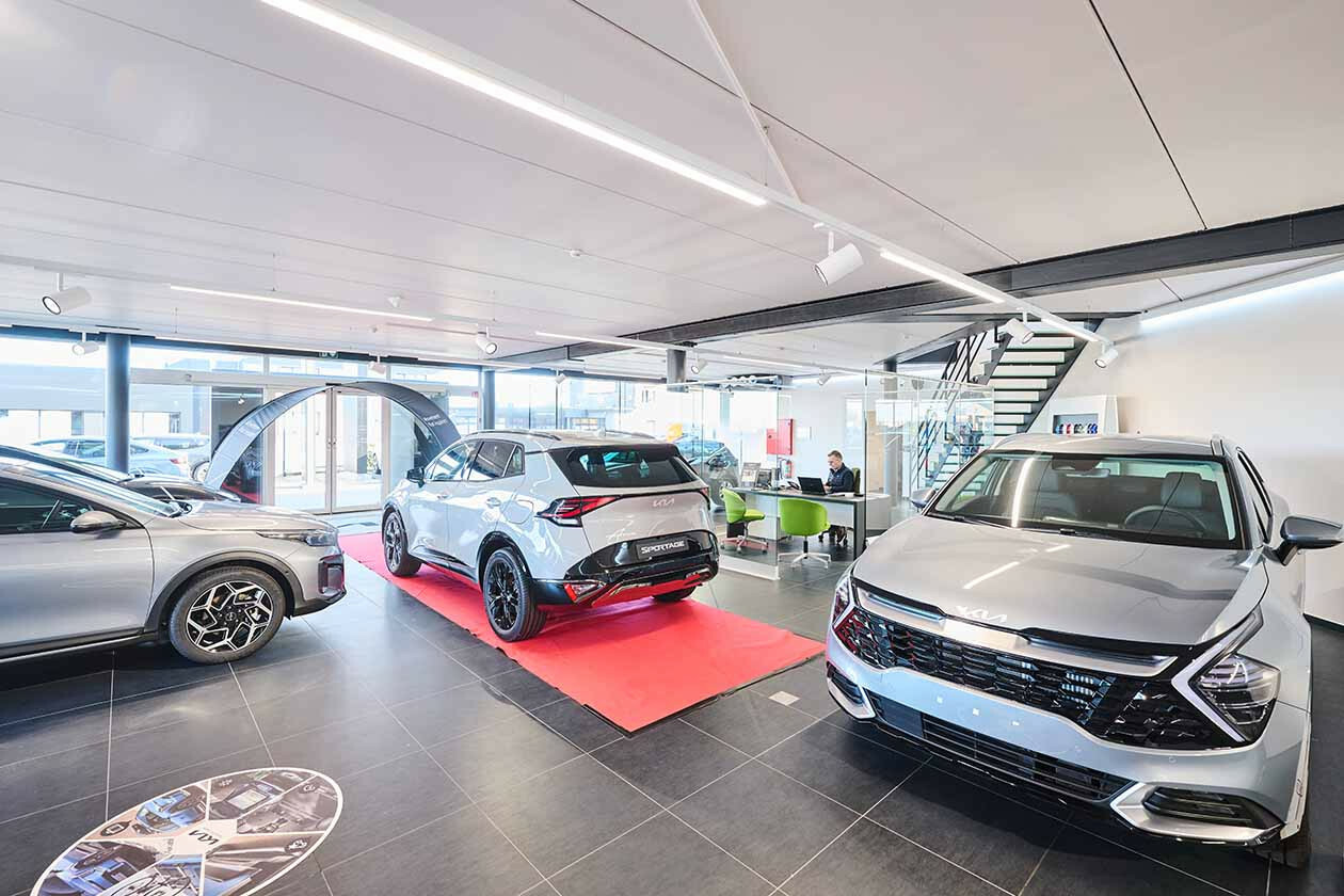 Valckenier Kia showroom Zottegem