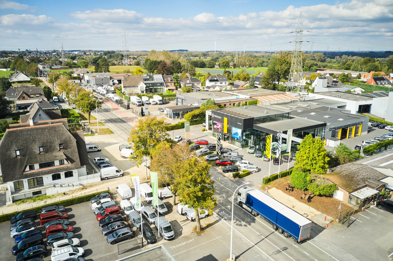 Vestiging Asse-Kobbegem Luchtfoto