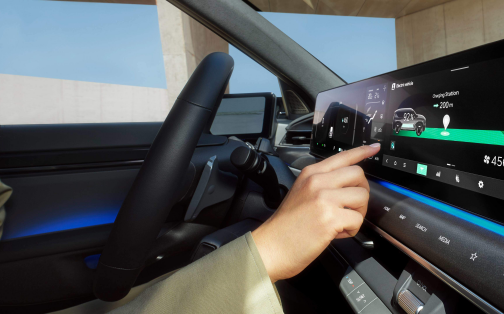 Panoramisch dashboard kia ev9