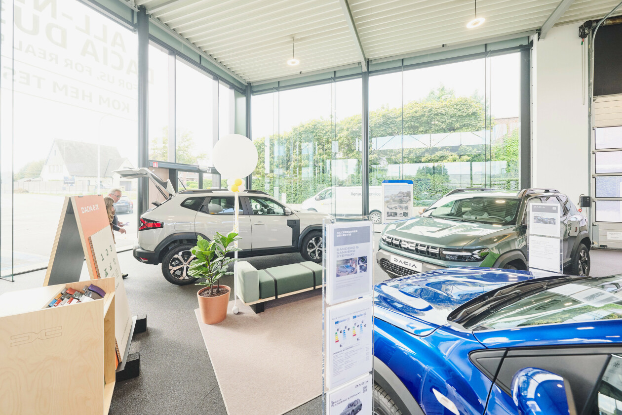 Vestiging Asse-Kobbegem Showroom Dacia